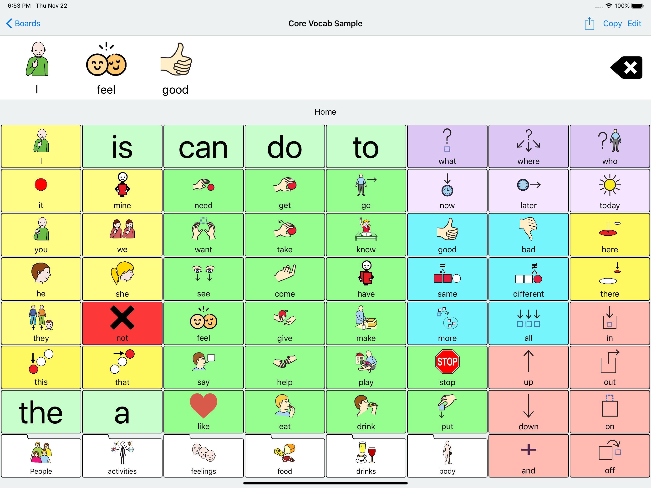 ChatterBoards AAC Communication Aid App For IOS